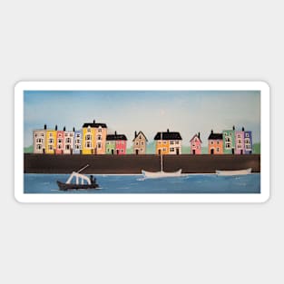 Harbourside Houses Sticker